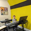 Boy playing at Learn to Play