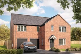 75% sold - The Coverham (CGI shown) is one of the remaining homes for sale at Strawberry Fields, Carlton