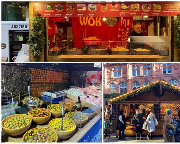 The Christmas Market is back - and here are 14 first look pictures of the stalls and what they offer.