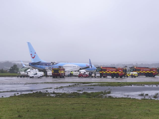 There were no reported injuries.