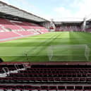 A general view inside Tynecastle Stadium (Photo by Steve  Welsh/Getty Images)