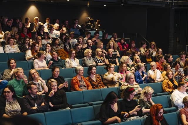 Audience at the women's health panel at the Leeds International Festival of Ideas 2023. Photo: Tom Martin