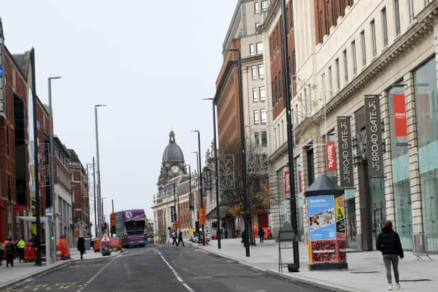 The Headrow in Leeds