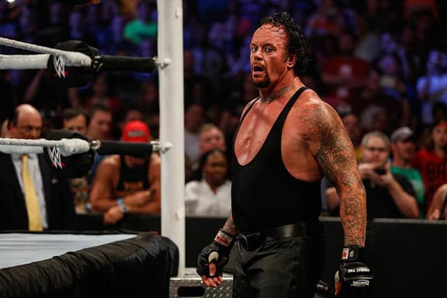 Some fans had worried that The Undertaker looked 'frail' in many of his later career bouts (Photo: JP Yim/Getty Images)