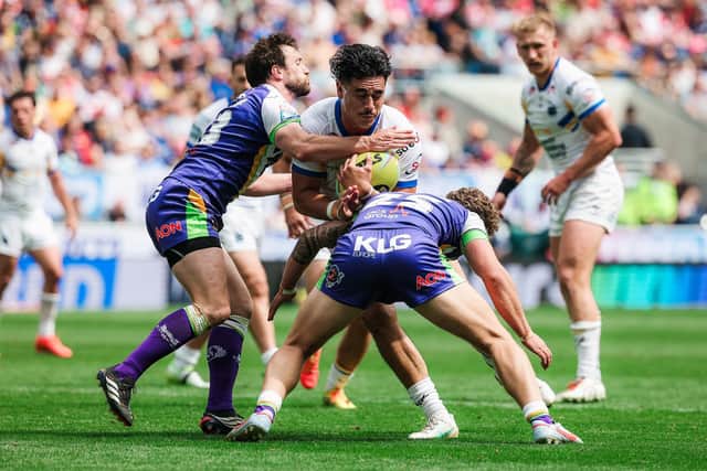 Leeds Rhinos prop Cooper Jenkins will miss Sunday's derby at Castleford Tigers. Picture by Alex Whitehead/SWpix.com.