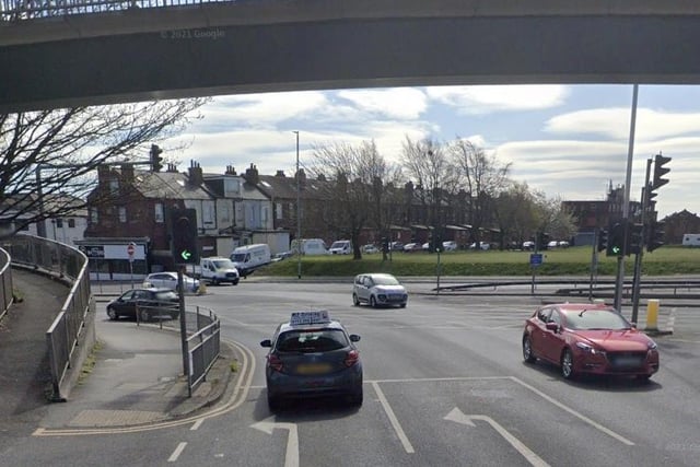 This junction allows drivers to turn from Harehills Lane on to York Road.