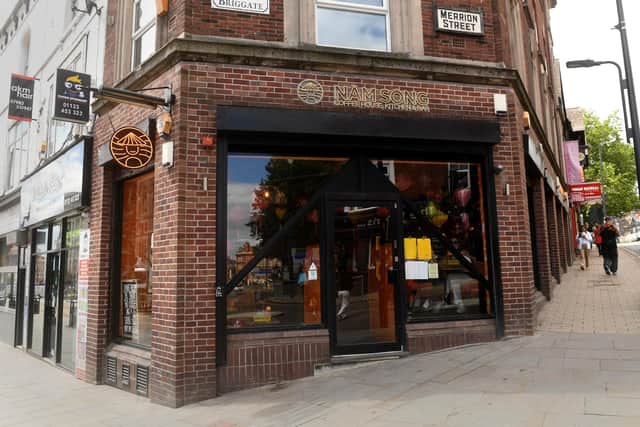 Nam Song in New Briggate, Leeds, has announced its permanently closure during 'incredibly tough times' (Photo by Simon Hulme/National World)