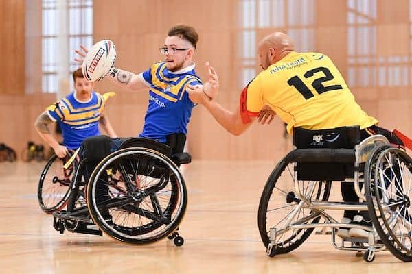 Josh Butler in action during Rhinos' Challenge Cup final win over Catalans Dragons. Picture by Will Palmer/SWpix.com.