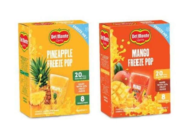 Del Monte serves up refreshing new freeze pops for healthier summer snacking.
