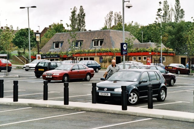 The Penny Fun pub on Moor Allerton Drive at the Moor Allerton Centre. Pictured in September 1999.