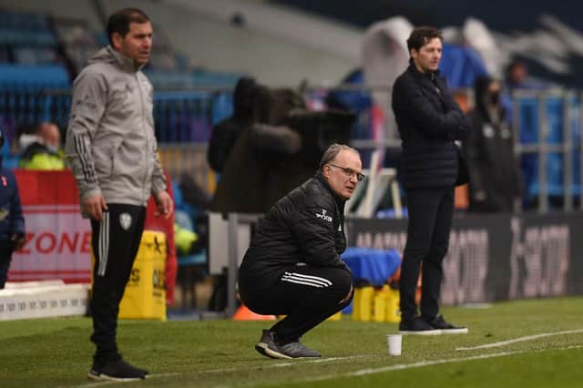 Marcelo Bielsa, Manager of Leeds United. (Photo by Oli Scarff - Pool/Getty Images)