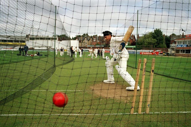 Yorkshire Cricket Club held an open day at Headingley for the next generation of cricket talent. Pictured in the nets is Gerpret Suri.