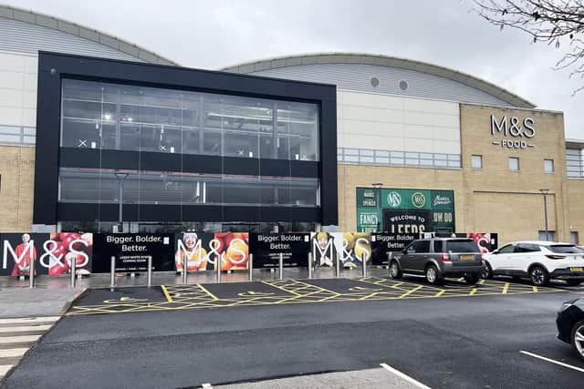 Shoppers will get to look around the new megastore for the first time today. Picture: Steve Riding