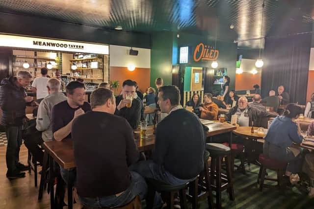 There was a great atmosphere at The Meanwood Tavern