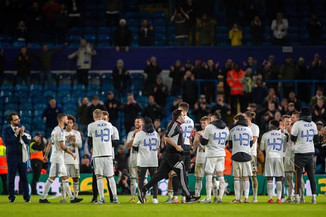 LAST DANCE - Mateusz Klich, who breakdanced on the Pride Park pitch when Leeds United won promotion, said farewell to Elland Road on Wednesday night. Pic: Bruce Rollinson