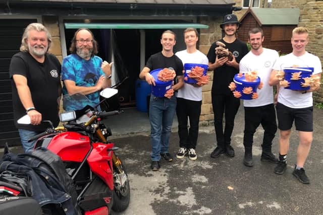 The Hairy Bikers visited the Yorkshire Mushroom Emporium in 2021, filming for their BBC show Go Local, which aired last month