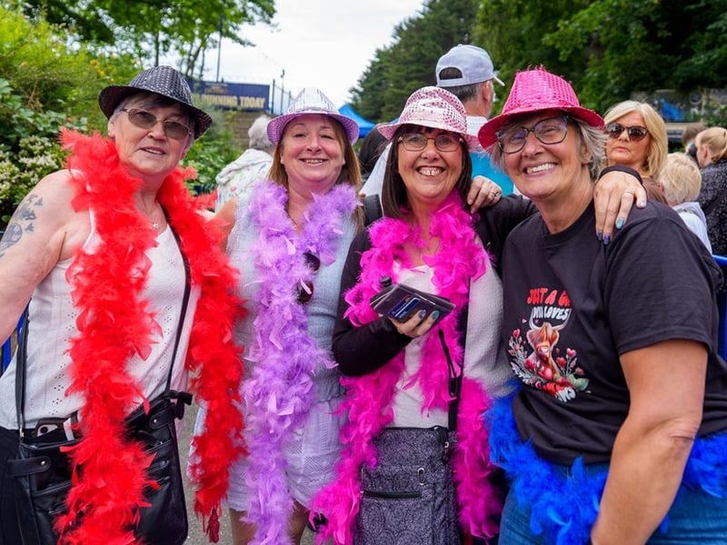 Fans ready for a gig. photo: Cuffe & Taylor