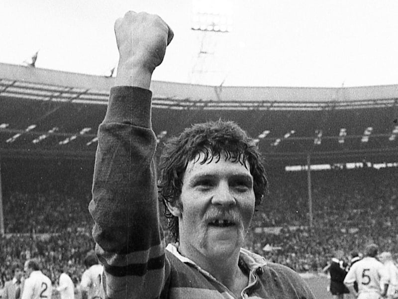 Leeds' greatest appearance maker, played for Leeds in four decades, World Cup winner and featured in 19 finals for his club.