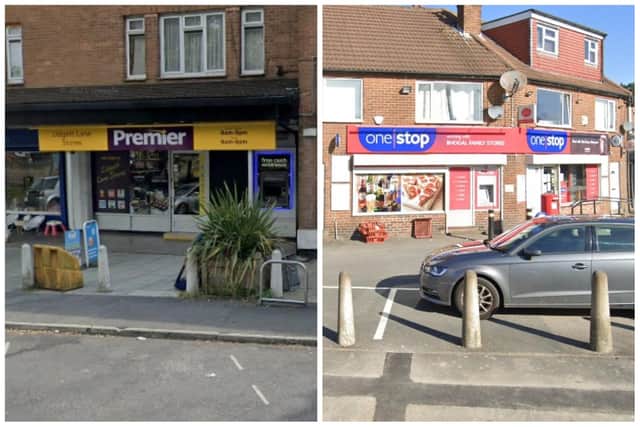 The Premier shop and One Stop that Stewart targeted during his frenzied 20-minute crime spree. (Google Maps)
