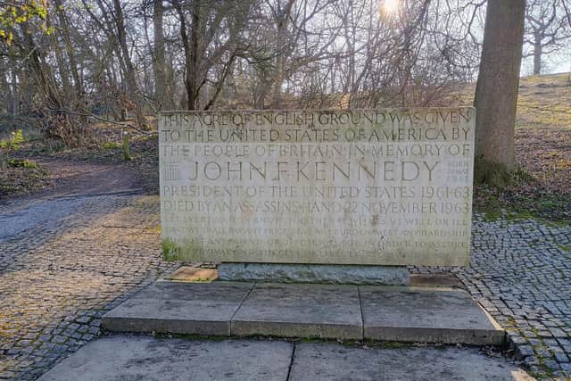 The JFK memorial, Runnymede