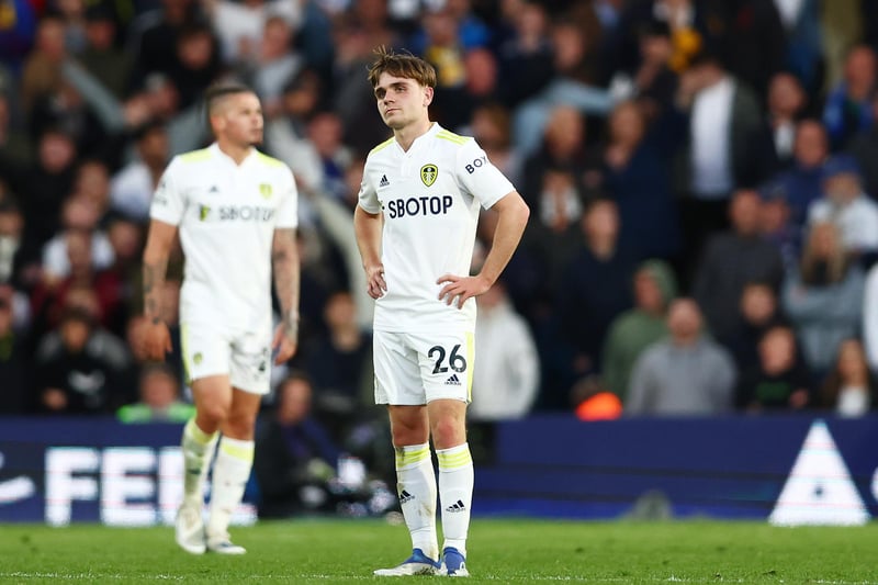 A £1.5m signing who came highly rated but never managed to properly force a manager's hand at Leeds. His contract is up in the summer, he's out on loan with MK Dons. Pic:  Clive Brunskill/Getty Images