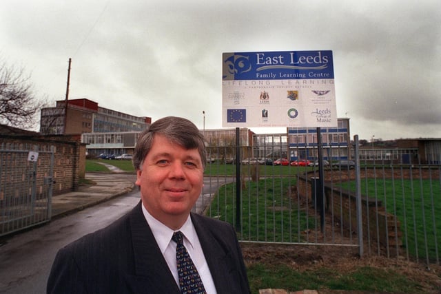 Ken Smith, development officer at the East Leeds Family Learning Centre, pictured in March 1999.