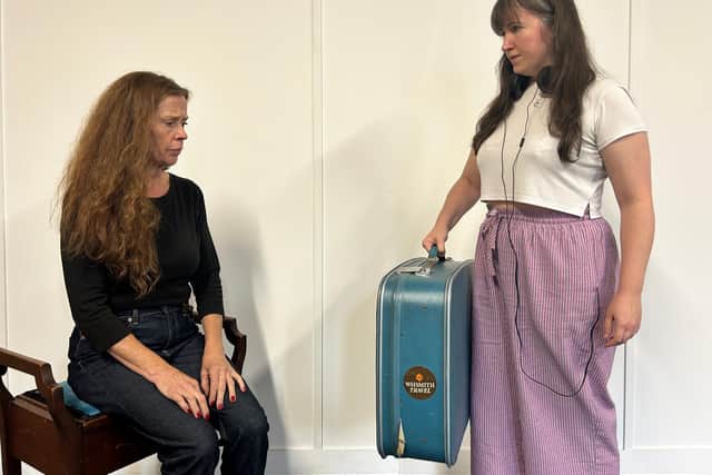 Lisa Howard as Peg and Beth Organ as Teagan in Otherhood