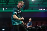 West Yorkshire's Charlie Manby, seen during the 2026 Paddy Power World Darts Championship at Alexandra Palace, London, has secured a PDC tour card. Picture by Kieran Cleeves/PDC.