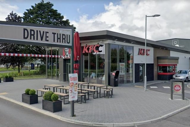 The Coal Road, Seacroft, KFC scored 3.5 stars from around 1.2K reviews