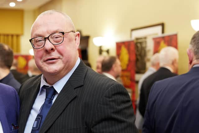 Garry Schofield seen at the Rugby League Lions Association annual luncheon in 2023. Picture by John Clifton/SWpix.com.