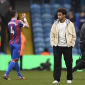 INCLUDED: Whites star Tyler Adams, pictured on the Elland Road turf after April's defeat against Crystal Palace. Photo by OLI SCARFF/AFP via Getty Images.