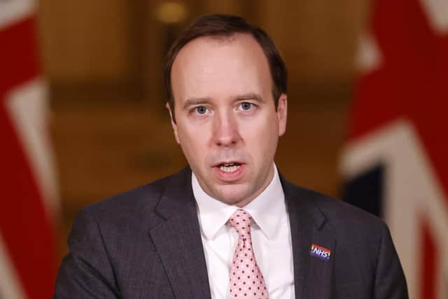 Health secretary Matt Hancock claimed there had been no shortage of PPE in an interview with Piers Morgan on ITV’s GMB programme. (Pic: PA)