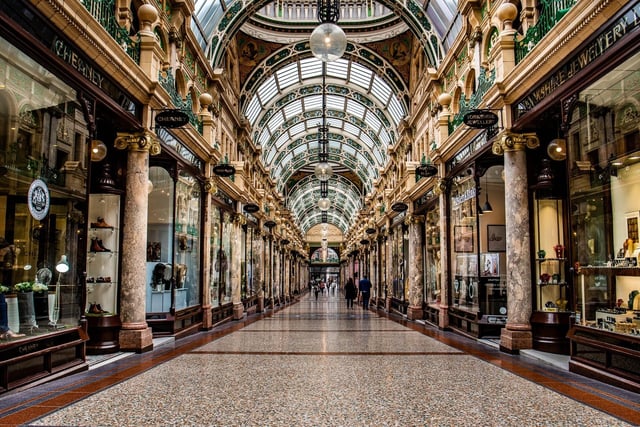 Manchester has the Trafford Centre, but Leeds has an incredible variety of shops, beautiful arcades, Trinity Leeds, Victoria Leeds and the Corn Exchange - all packed into the city centre and within walking distance of each other.