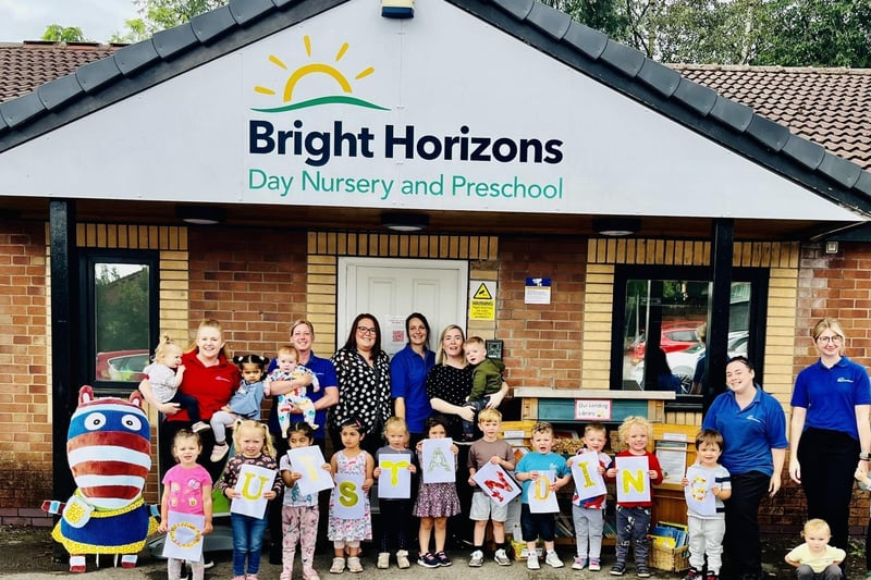 Bright Horizons Tingley Day Nursery and Preschool - Outstanding. Address: Heatherdale Rd, Tingley, Leeds WF3 1TW.