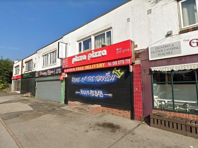 Pizza Pizza Leeds, in Dewsbury Road, Beeston, was suggested as one of the best venue's serving the takeaway treat.