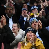 Leeds United v Ipswich Town.
United's fans.
23rd December 2023
Picture Jonathan Gawthorpe