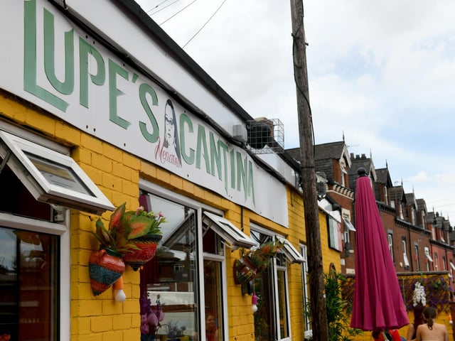 Lupe's Cantina is a Mexican restaurant in Cardigan Road, Burley, serving Mexican plates with cocktails and beer in an art-filled space.