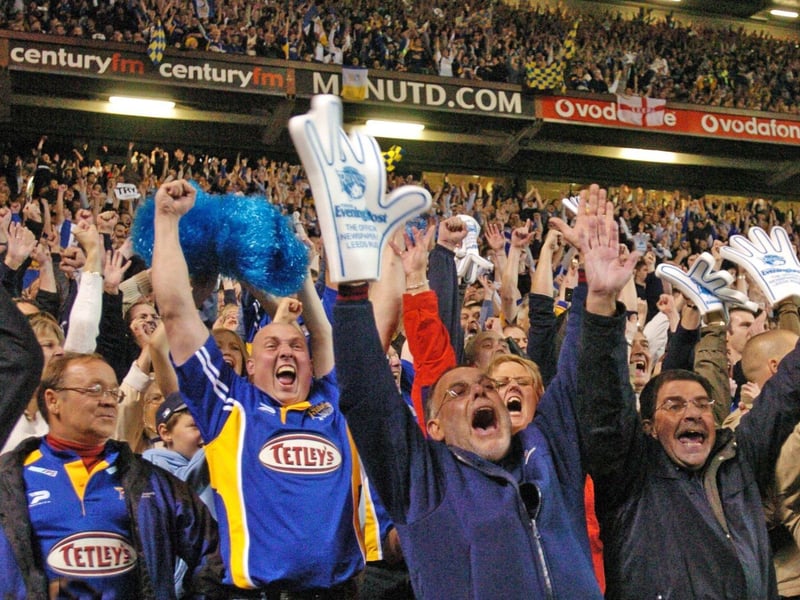 Fans had waited a long time to see Leeds Rhinos crowned champions.