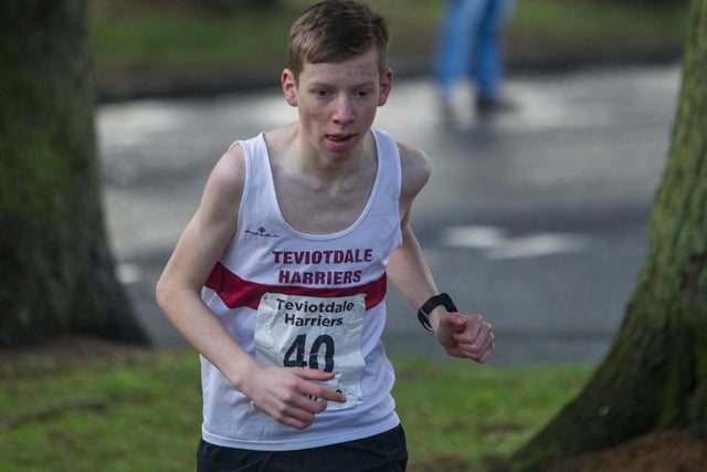 Robbie Welsh was fastest overall but second in Saturday's boys' under-17 handicap race with 13.29