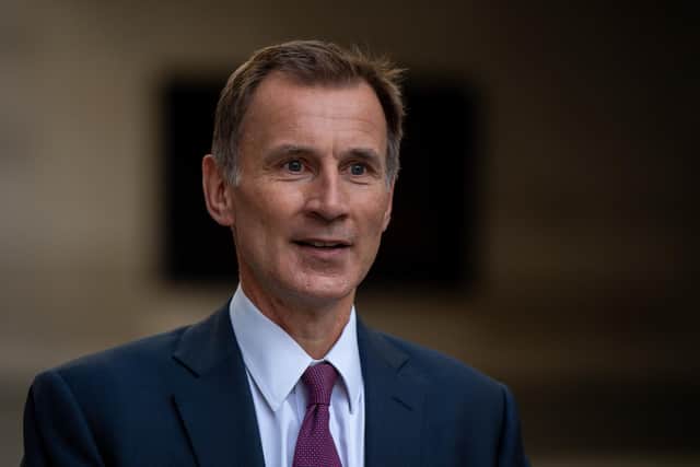 Jeremy Hunt will announce his Autumn Statement on November 17.