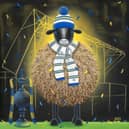 Leeds United's fantastic achievement is immortalised by Lucy Pittaway's painting ‘Leeds Ewe-nited’
