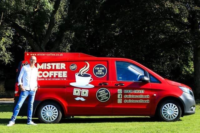 Den Linnie said: "Mister Coffee. Never had a more beautiful hot chocolate."