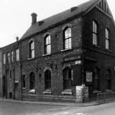 Burley Liberal Club on Burley Road, at the corner with Roberts Place pictured in October 1959. When this club was demolished a replacement was built at the corner of Burley Road and Willow Road.
