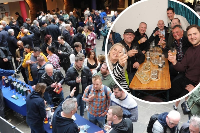 Crowds flocked to the Corn Exchange in Leeds city centre this weekend for the Leeds Whisky Festival 2023.