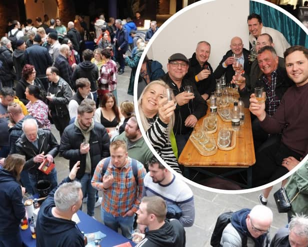 Crowds flocked to the Corn Exchange in Leeds city centre this weekend for the Leeds Whisky Festival 2023.