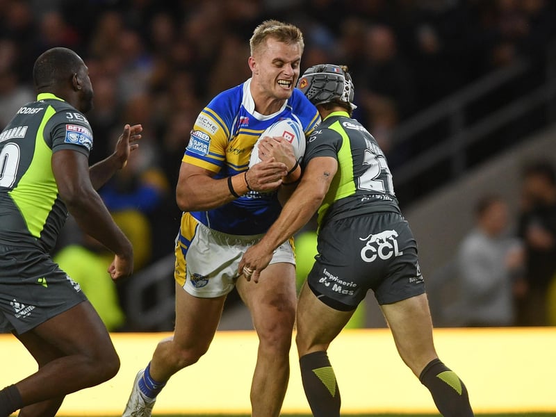 19 starts, five sub, one try. New to the top level, but showed some good signs and has lots of improvement in him 7