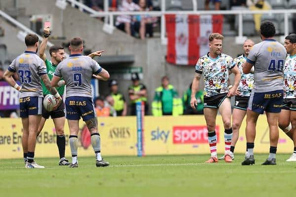 Trinity failed to take advantage after Leigh's Ben Reynolds was sent-off last week. Picture by Paul Currie/SWpix.com.