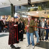 Simon Brown, founder of Joe Browns, is pictured at the ribbon cutting for its first ever Leeds site in the White Rose Shopping Centre. Photo: Joe Browns
