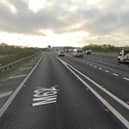 The crash happened on the M62 eastbound near Normanton. Photo: Google