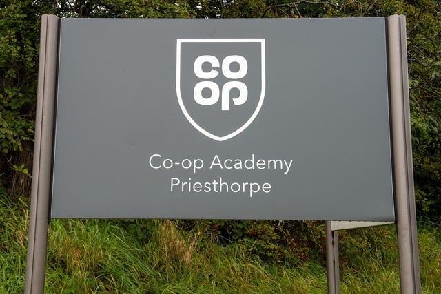 Co-Operative Academy Priesthorpe saw 208 out of 215 spaces filled – a shortfall of just over three per cent.
